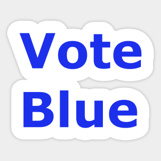 Vote Blue Sticker